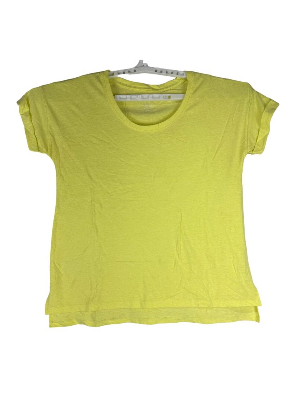 Sonoma Women’s Petite Large Yellow Short Sleeve Top Lightweight Casual Shirt